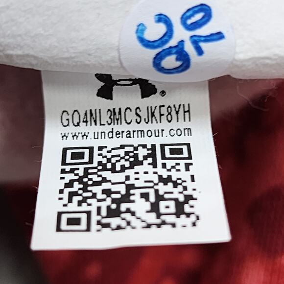 NEW Under Armour UA Sweatshirt Women L Calypso Pink Camo Rival Fleece Crop Loose - Picture 7 of 10